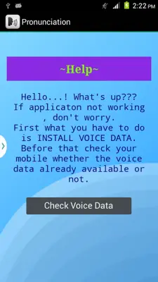 Pronunciation android App screenshot 3